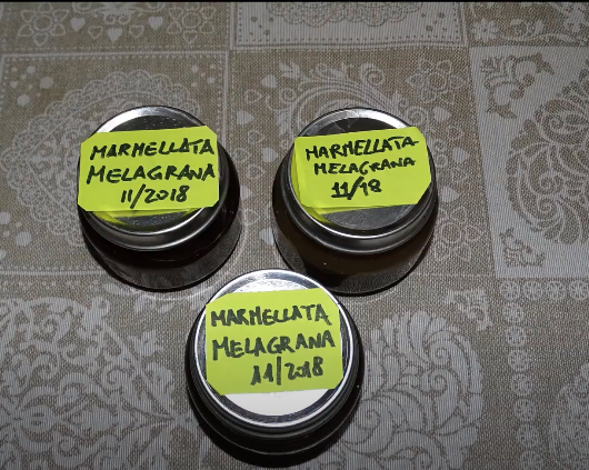 Marmellata di melagrana bio per bambini